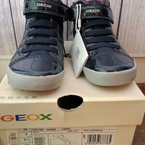 Geox Kids Navy Shoes Girls Size 9